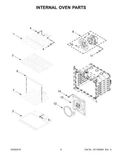 INTERNAL OVEN PARTS