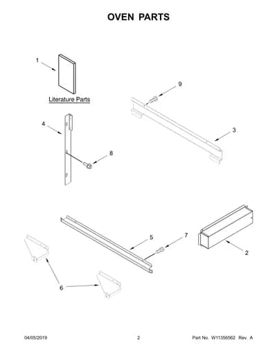 OVEN PARTS