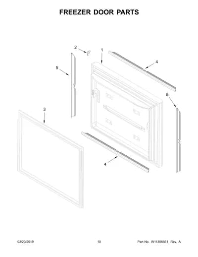 FREEZER DOOR PARTS