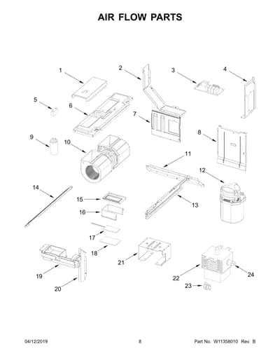 AIR FLOW PARTS
