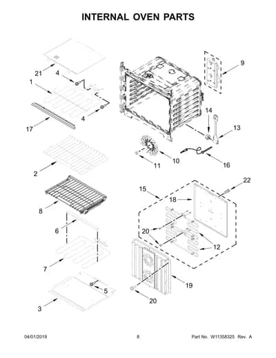 INTERNAL OVEN PARTS