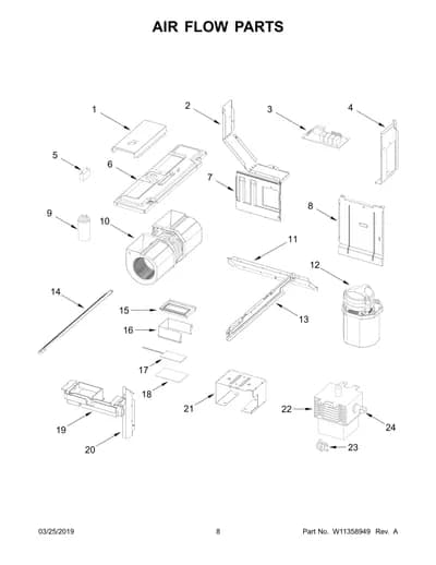 AIR FLOW PARTS