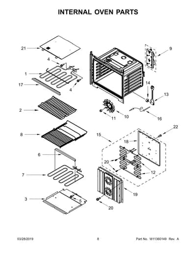 INTERNAL OVEN PARTS