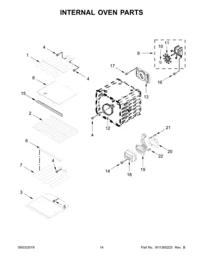 INTERNAL OVEN PARTS