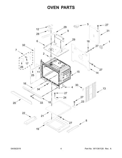 OVEN PARTS