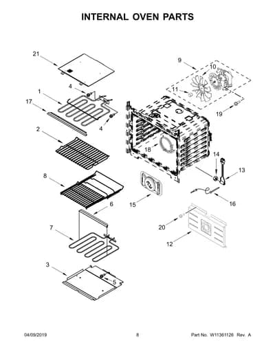 INTERNAL OVEN PARTS