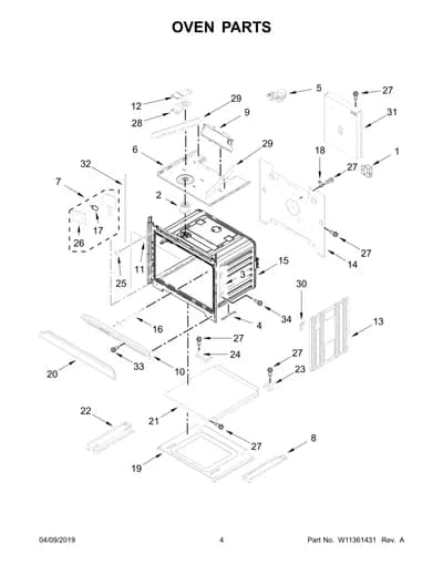 OVEN PARTS