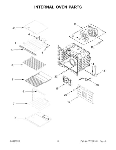 INTERNAL OVEN PARTS