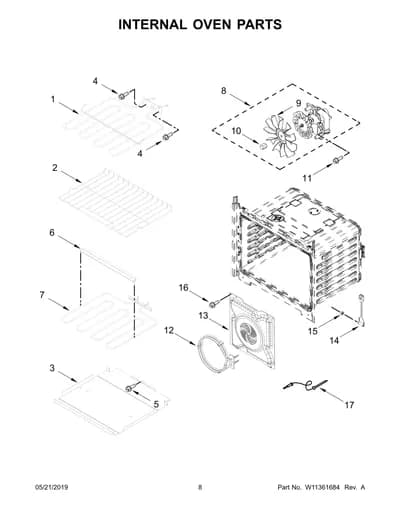 INTERNAL OVEN PARTS