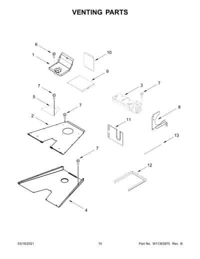 VENTING PARTS