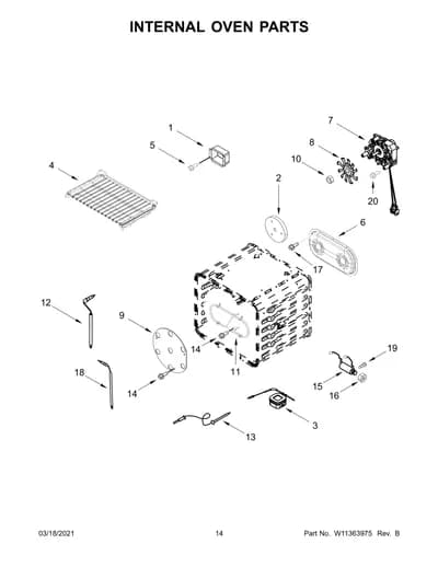 INTERNAL OVEN PARTS