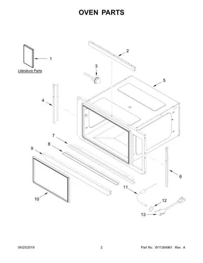 OVEN PARTS