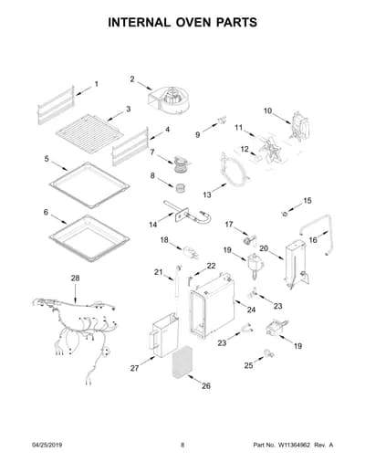 INTERNAL OVEN PARTS