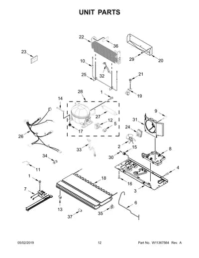 UNIT PARTS