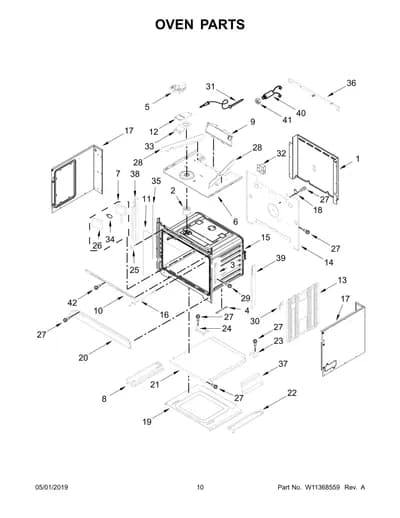 OVEN PARTS