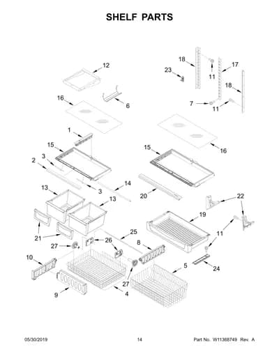 SHELF PARTS