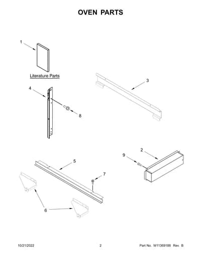 OVEN PARTS