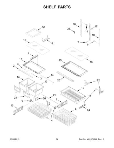 SHELF PARTS