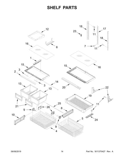SHELF PARTS
