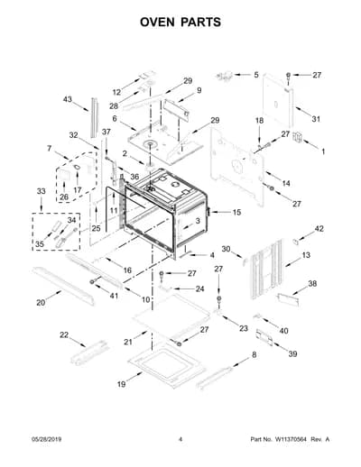 OVEN PARTS