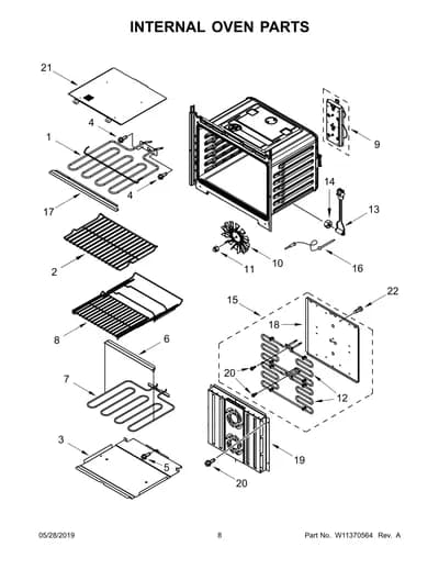 INTERNAL OVEN PARTS