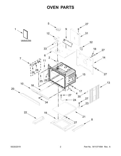 OVEN PARTS