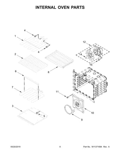 INTERNAL OVEN PARTS