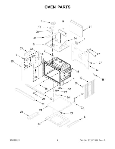 OVEN PARTS