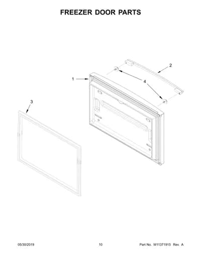 FREEZER DOOR PARTS
