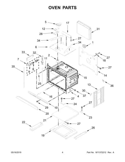 OVEN PARTS