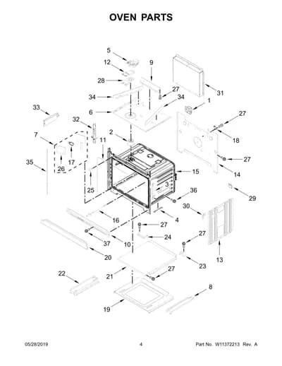 OVEN PARTS