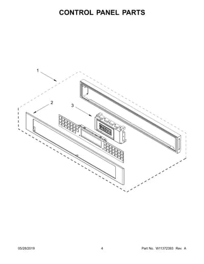 CONTROL PANEL PARTS
