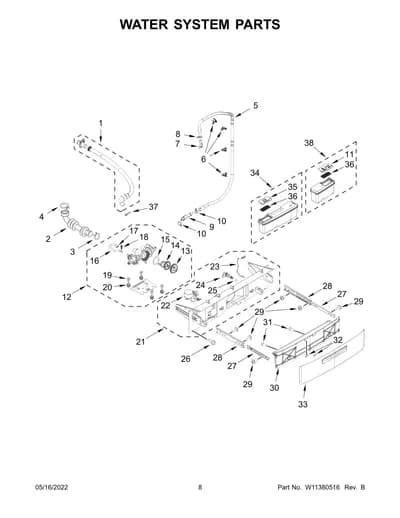 WATER SYSTEM PARTS