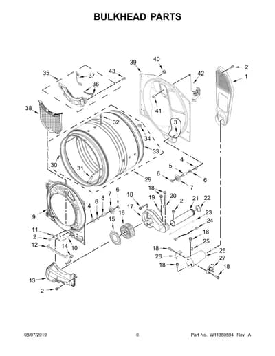 BULKHEAD PARTS