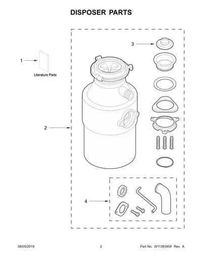 DISPOSER PARTS