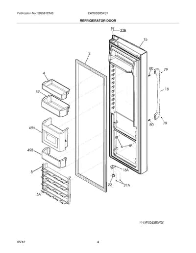 REFRIGERATOR DOOR