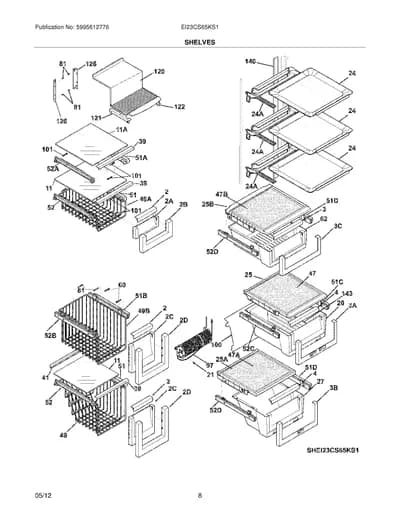 SHELVES
