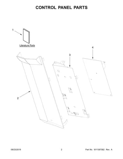 CONTROL PANEL PARTS