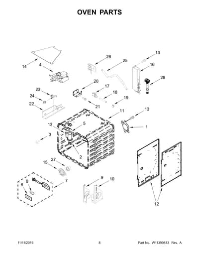 OVEN PARTS