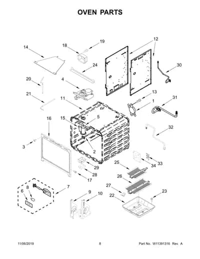 OVEN PARTS