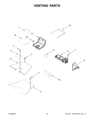 VENTING PARTS
