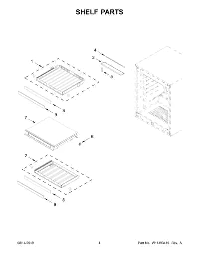 SHELF PARTS
