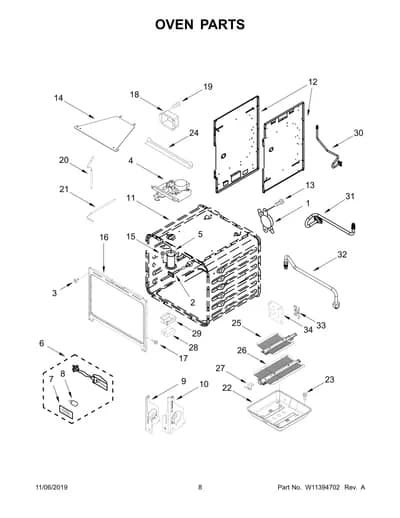 OVEN PARTS