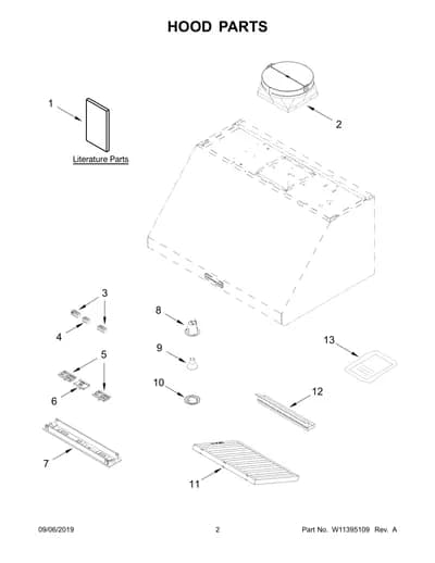 HOOD PARTS