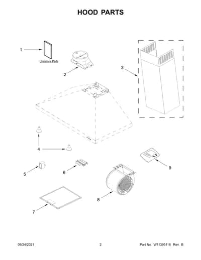 HOOD PARTS