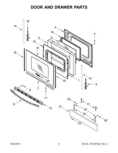 DOOR AND DRAWER PARTS