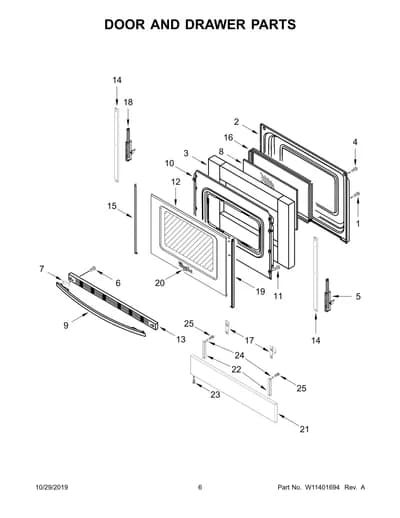 DOOR AND DRAWER PARTS