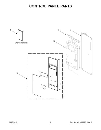 CONTROL PANEL PARTS
