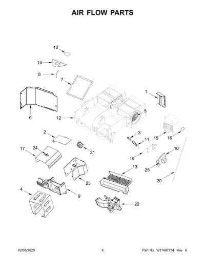 AIR FLOW PARTS