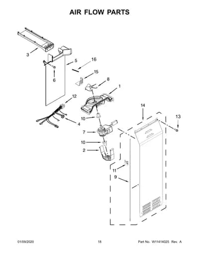 AIR FLOW PARTS